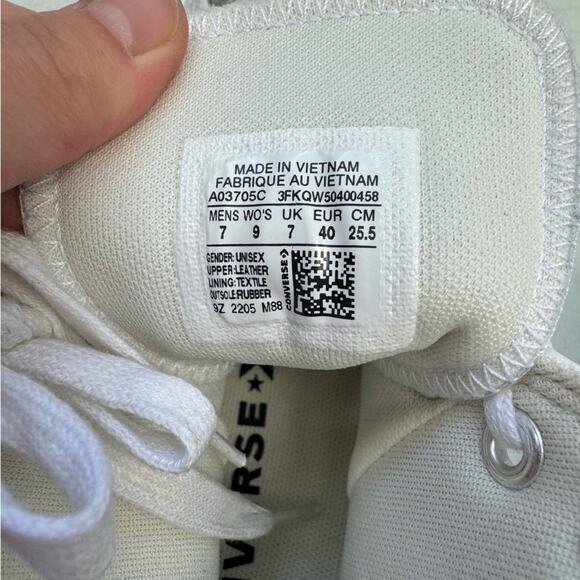 Converse All Star Chuck Taylor Lugged 2.0 HI Platform Sneakers Shoes Size 9 - Picture 7 of 7